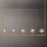 Boule De Radiant Crystal Linear Chandelier 48"