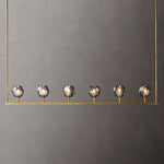 Boule De Radiant Crystal Linear Chandelier 60"