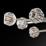 Boule De Radiant Crystal Oval Chandelier 72"