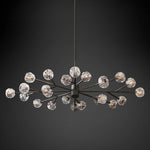 Boule De Radiant Crystal Oval Chandelier 72"