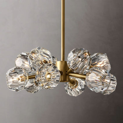 Boule De Radiant Crystal Round Chandelier 24"