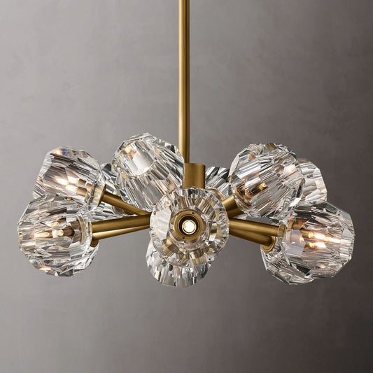 Boule De Radiant Crystal Round Chandelier 24"