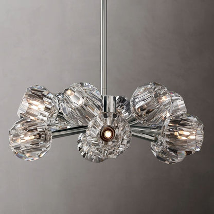 Boule De Radiant Crystal Round Chandelier 24"