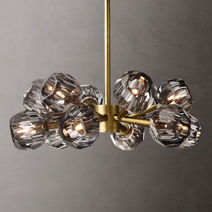 Boule De Radiant Crystal Round Chandelier 24"