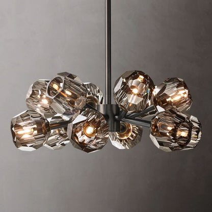 Boule De Radiant Crystal Round Chandelier 24"