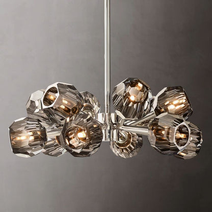 Boule De Radiant Crystal Round Chandelier 24"