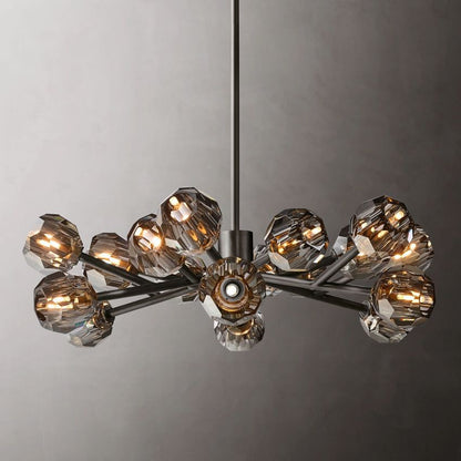 Boule De Radiant Crystal Round Chandelier 36"