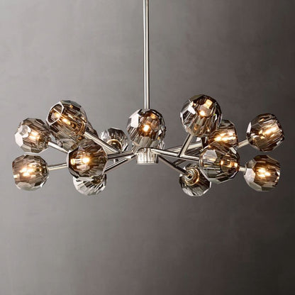 Boule De Radiant Crystal Round Chandelier 36"