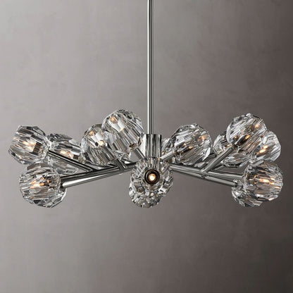 Boule De Radiant Crystal Round Chandelier 36"