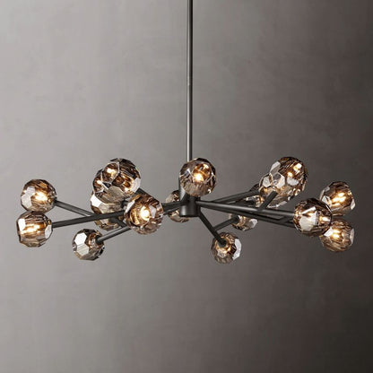 Boule De Radiant Crystal Round Chandelier 48"