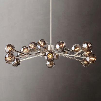 Boule De Radiant Crystal Round Chandelier 48"