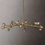 Boule De Radiant Crystal Round Chandelier 72"