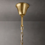 Odeon Deco Prism Round Chandelier 20"