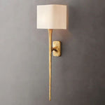 Thaddeus Artisan Forged Shaded Wall Sconce