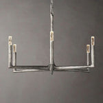 Thaddeus Artisan Forged Round Chandelier 36"