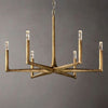 Thaddeus Artisan Forged Round Chandelier 36"