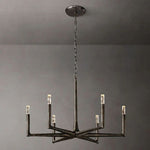 Thaddeus Artisan Forged Round Chandelier 36"