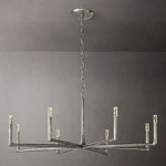 Thaddeus Artisan Forged Round Chandelier 60"