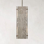 Vouvray Etched Metal Square Pendant Light