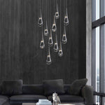 Water Drop Liquid Round Chandelier