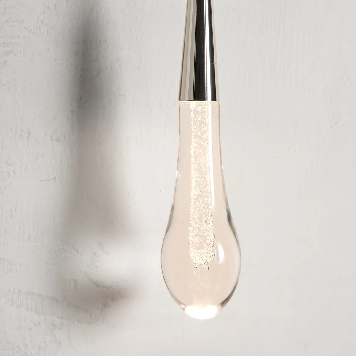 Soltaire Raindrop Glass Wall Sconce