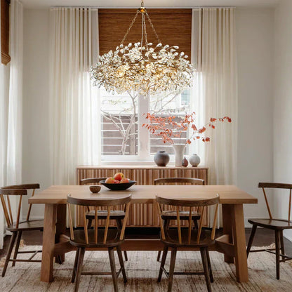 Fiore Delicate Flower Crown Chandelier