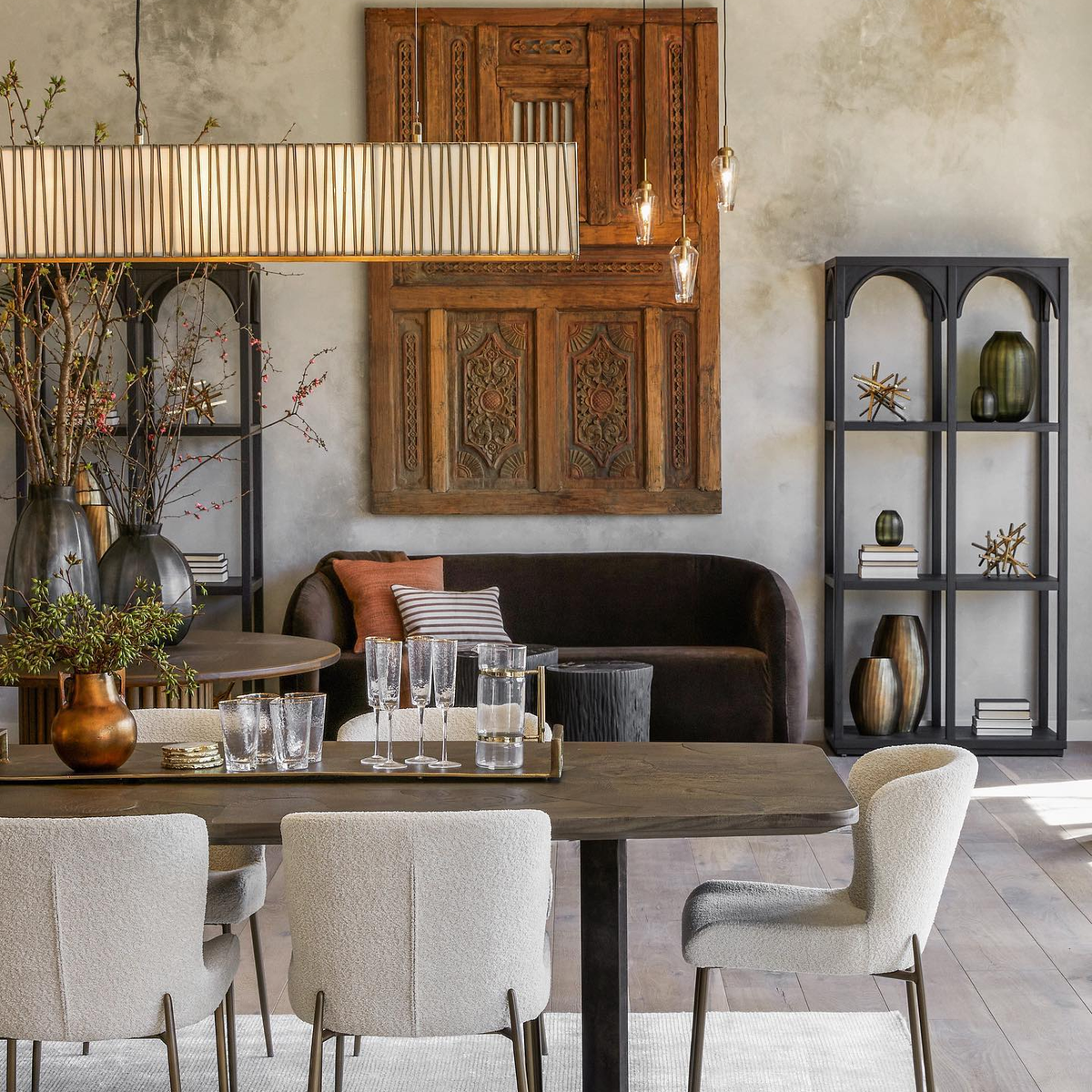 Jeunet Artisan Crafted Rectangular Chandelier