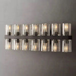 Arcachon Gear Crystal 14-Light Wall Sconce