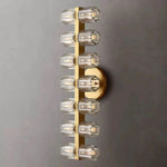 Arcachon Gear Crystal 14-Light Wall Sconce