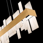 Alabaster Acropolis LED Linear Chandelier