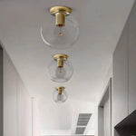 Utilitaire Globe Shade Flush Mount